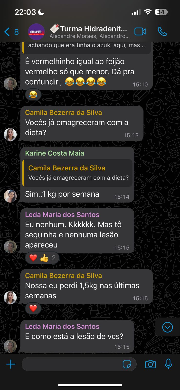 Depoimento de aluna do Protocolo Hidradenite Sem Inflamação 4